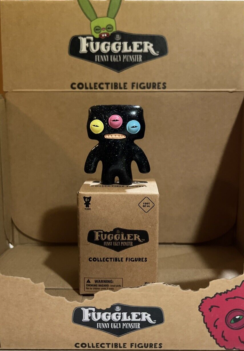 NEW 2025 Fuggler Collectible Figure RARE ANNOYED ALIEN BLACK