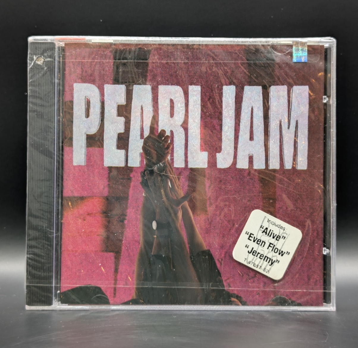 SEALED, Pearl Jam – Ten ZK 47857, Audio CD, Hype Sticker, 1st edition, US, 1991