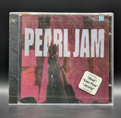 もちです(^-^*) SEALED, Pearl Jam – Ten ZK 47857, Audio CD, Hype Sticker, 1st
