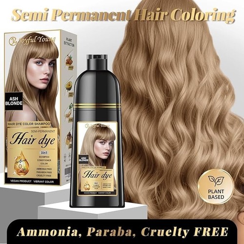 3 IN 1 All Natural Instant Hair Dye Shampoo With Argan Oil, more than 15 Colors! - Picture 41 of 135