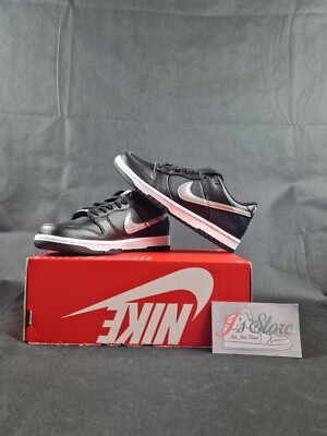 Nike Dunk Low (GS) Kids Black/Chrome-Iron Grey-White Gr.4Y/36