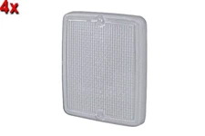 HELLA x4 Reverse Light Lens Left Right For MERCEDES CITARO 98- 9EL119544111