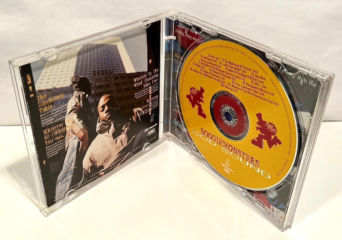 BOOGIEMONSTERS GOD SOUND CD 1997 EMI UNDERGROUND ALTERNATIVE HIP