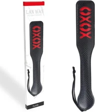 XOXO Paddle Spanking Body Bondage Punishment Flogger Whip Horse Riding Crop Toys
