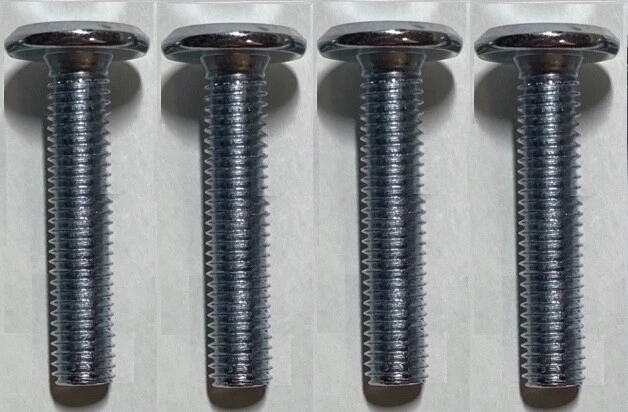 4x IKEA HEX4 SCREW SCREWS METRIC HEAD CAP STEEL M8 40MM PART 