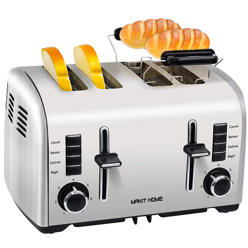 4 Slice Toaster With Extra Wide Slots 4 Slice Toaster With Extra Wide Slots