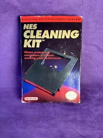 Nintendo NES Cleaning Kit - In Original Box with Manual CIB Complete Vintage