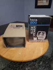 vintage baia 800 illuminated slide viewer with original box