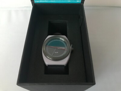 Nixon Light-Wave Gray Watch with Silver Bezel Media & Merch Nixon main image 4