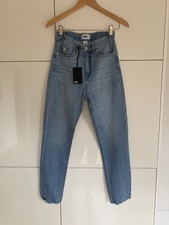 PAIGE Sarah Slim W/ Eneven Waistband, Aldina Wash, Size 27, NWT