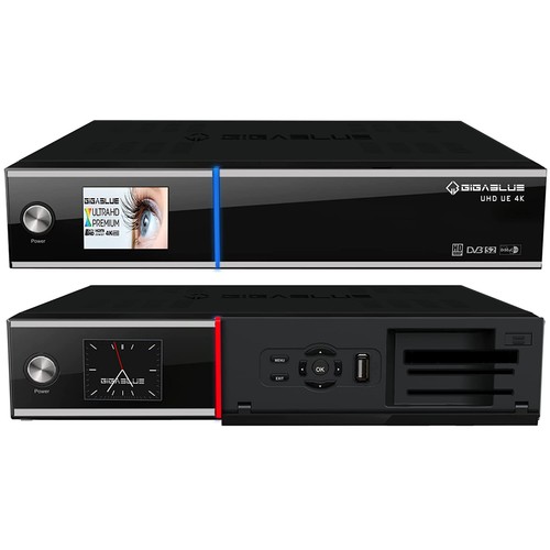 ►GigaBlue UHD UE 4K 2xDVB-S2 FBC Twin Tuner CI LAN PVR E2 Linux 2160P NEU OVP♻️ - Bild 2 von 7