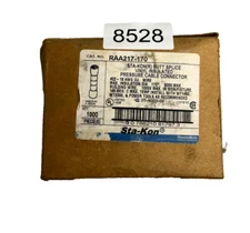 T&B RAA217-170 Sta-Kon Butt Splice/ Pack of 1000