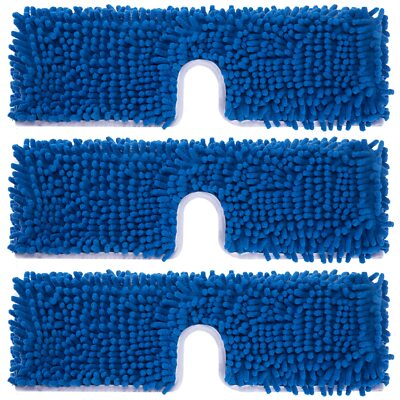 3 Pack Mop Refills Compatible For Duaaction Microfiber Mop Mop Heads Replacement