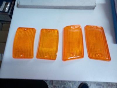 Kit Frecce Anteriori E Posteriori Arancioni Complete Per Vespa PK 50 S - Ricambio Originale