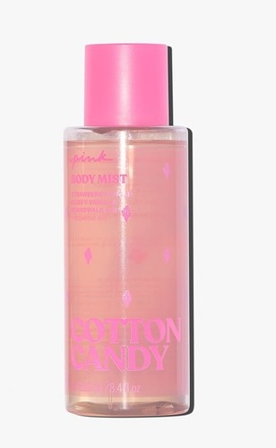 Victoria's Secret Pink Cotton Candy Fragrance Mist Body Spray Splash 8.4 OZ New