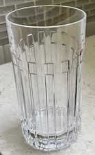 TIFFANY & CO. ATLAS HIGHBALL LEAD CRYSTAL CLEAR GLASS NWOT condition see photos