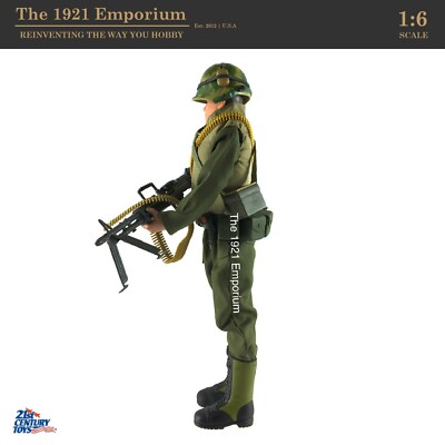 1:6 21st Century Toys Ultimate Soldier Vietnam War US Army M60