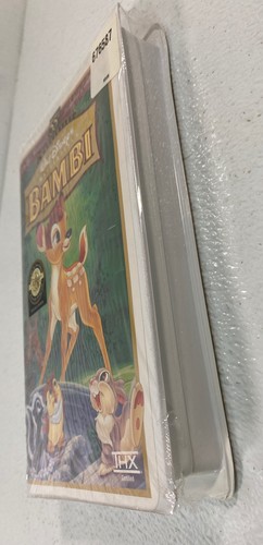 Bambi VHS 55th Anniversary Limited Edition RARE Masterpiece Collection Sealed - Picture 2 of 4