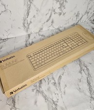 Verbatim 70249 Slimline Corded USB Keyboard  Mouse Set
