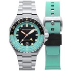 Spinnaker Dumas GMT Automatic Dark Turquoise Watch - Brand New