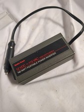 Radio Shack 12V DC : 115V AC 140W Switched Car Power Inverter 22-132B Metal Case