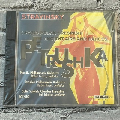Stravinsky   Petrushka / Respighi Ancient Airs CD 1995 Classical LaserLight