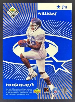 1998 Upper Deck Choice Troy Aikman Shaun Williams StarQuest
