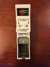 Snapit Sensamatic Battery Tester 1981 Vintage