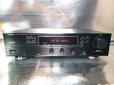 Denon DRA-365RD Stereo Receiver Verstärker Amplifier Inputs CD Phono Video Tape