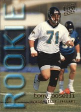 1995 Ultra #439 Tony Boselli RC Rookie Card. rookie card picture