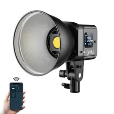 GVM 80W Video Light, Continuous Lighting for Photography with Bowens Mount,
