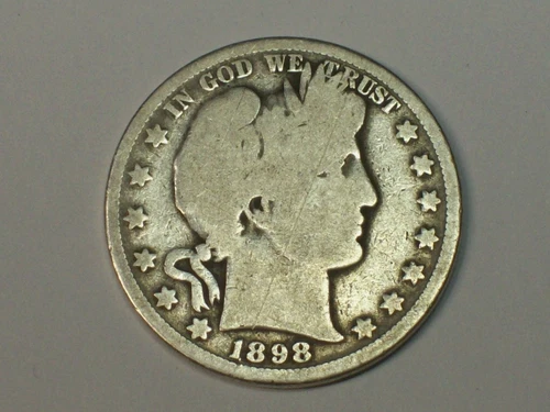 1898-O Barber Half Dollar — photo from the most recent tracked eBay sale