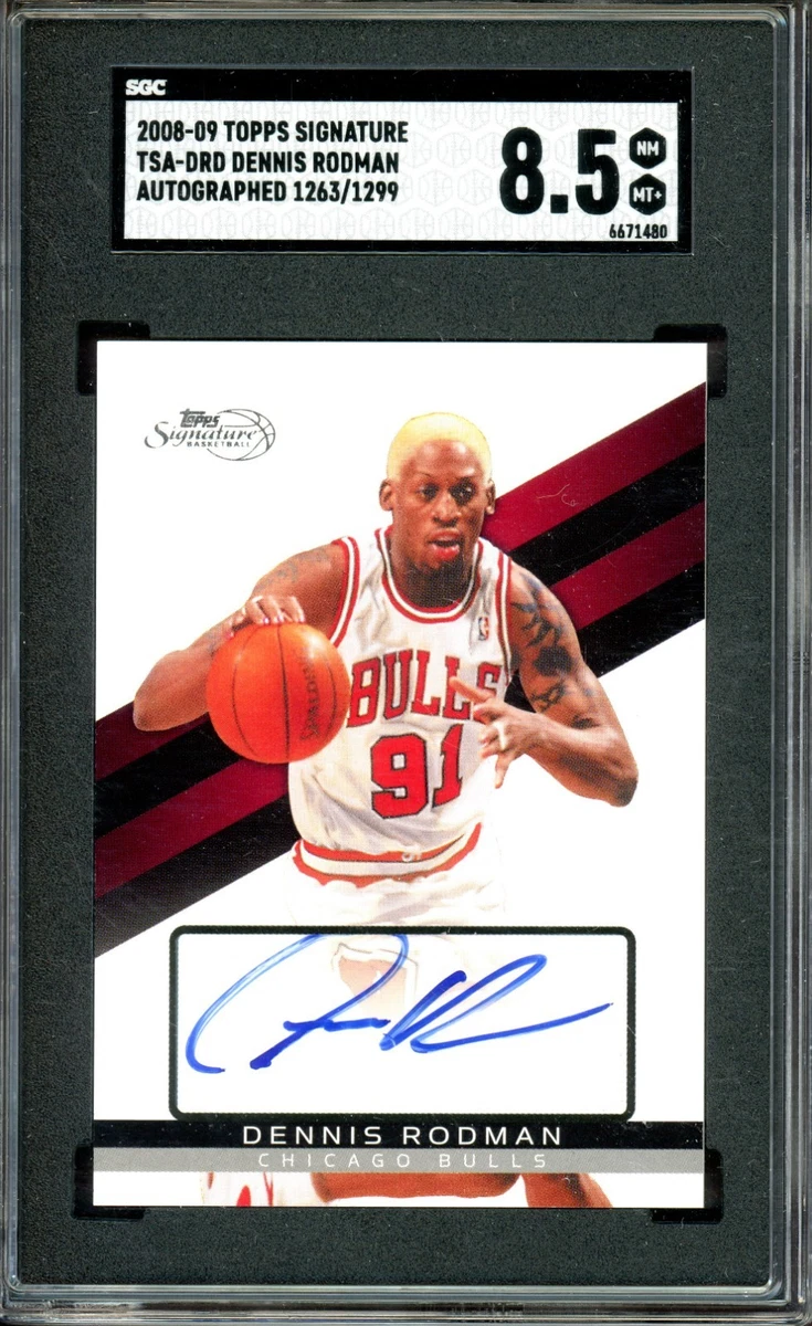 Dennis Rodman Auto for sale | eBay