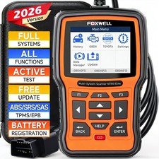 Foxwell Nt510 Elite For Chrysler Full System Obd2 Scanner Car Diagnostic Tool Us