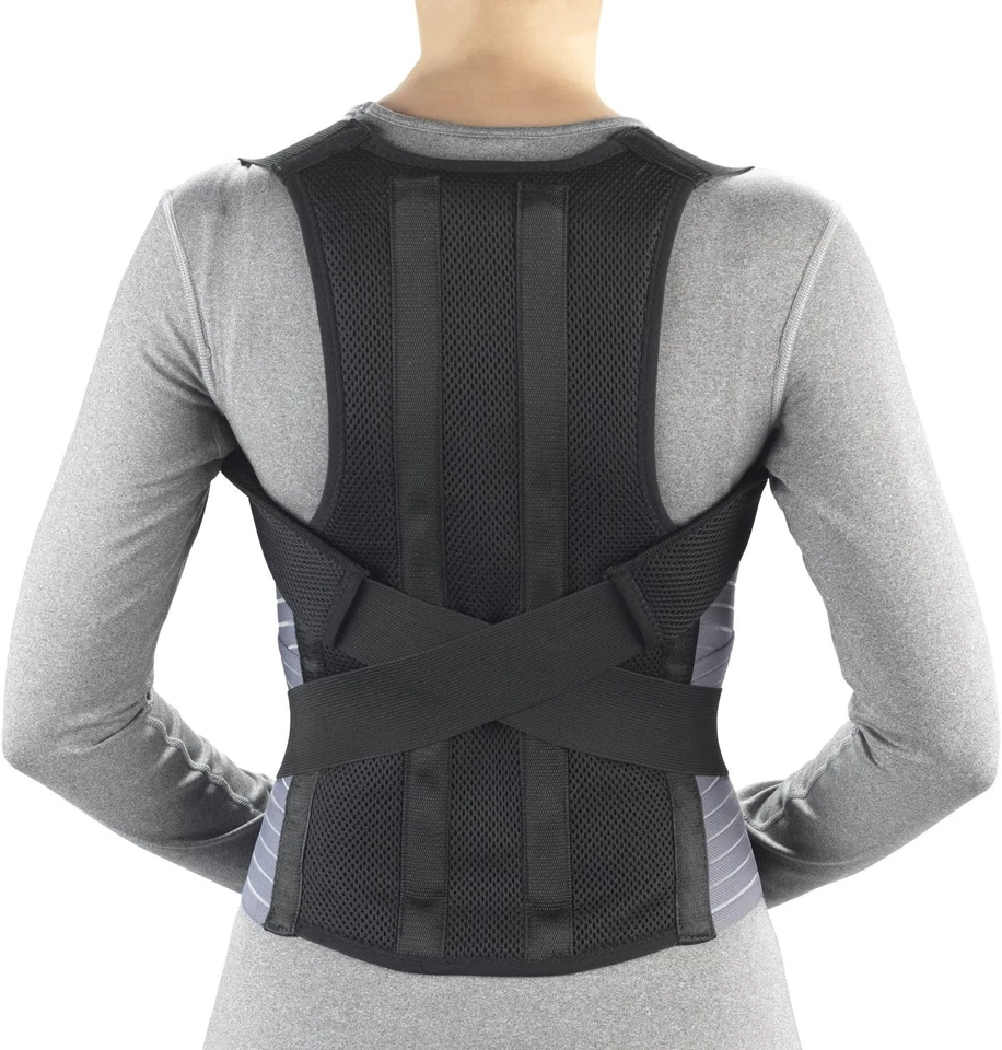 OTC Comfort Posture Brace With Rigid Stays (Black) Small - Image 3 of 4