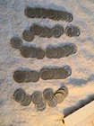 Roosevelt Dimes Circulated Roll of 50 $5 Face Value Mixed Dates, 90% Silver
