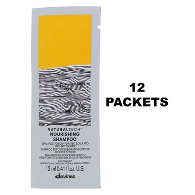 Davines NaturalTech Nourishing Shampoo Sachet 12 pack