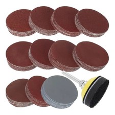 100Pcs Sanding Disc 1inch 25mm Sandpaper Backing Pad Polishing Pads Sanding Disc 0.16 per gallon