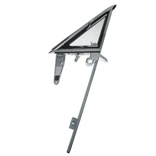CJ Classics Vent Window Assembly Complete Clear Driver Side Mustang 1967