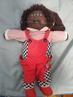 Hasbro African American Black Cabbage Patch Doll With Headgear