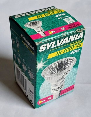 Sylvania Hi-Spot 50 Halogen Strahler 25° 40W 230V E14 2000h warmweiß dimmbar
