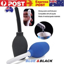 Anal/Vaginal Bulb Douche Enema Irrigation Colonic Cleaner Rectal Syringe Kit AU