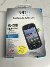  Samsung Galaxy Centura Prepaid Mobile Phone for Net 10 Wireless- Black 