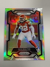 2023 Panini Prizm Football Silver - Nick Bolton - Kansas City Chiefs