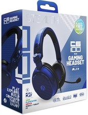 Image of STEALTH C6-100 Gaming Headset Blue PS5 Xbox PC Switch Wired Mic