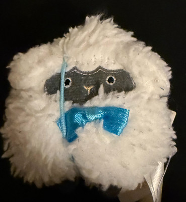 Cute Blue Sheep Mascot Plush Japanese Claw Machine Exclusive Prize