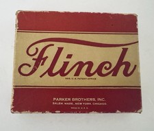 Flinch Card Game 1938 Parker Brothers Original Box Instructions 150 Cards