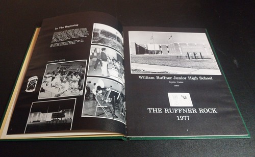 1977 William Ruffner Junior High School Yearbook Ruffner Rock Roanoke, Virginia - Picture 5 of 8