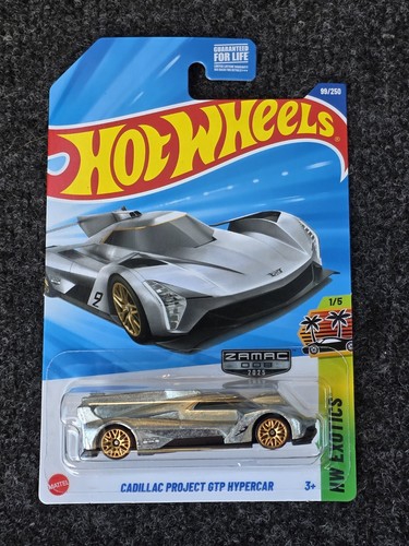 Hot Wheels Cadillac Project GTP Hypercar Zamac Walmart Exclusive Brand New 2025