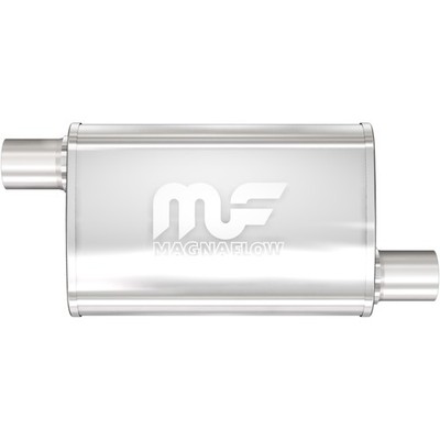 MagnaFlow Performance Exhaust Muffler 11266: 2.5'' Inlet/Outlet, 4x9x18''